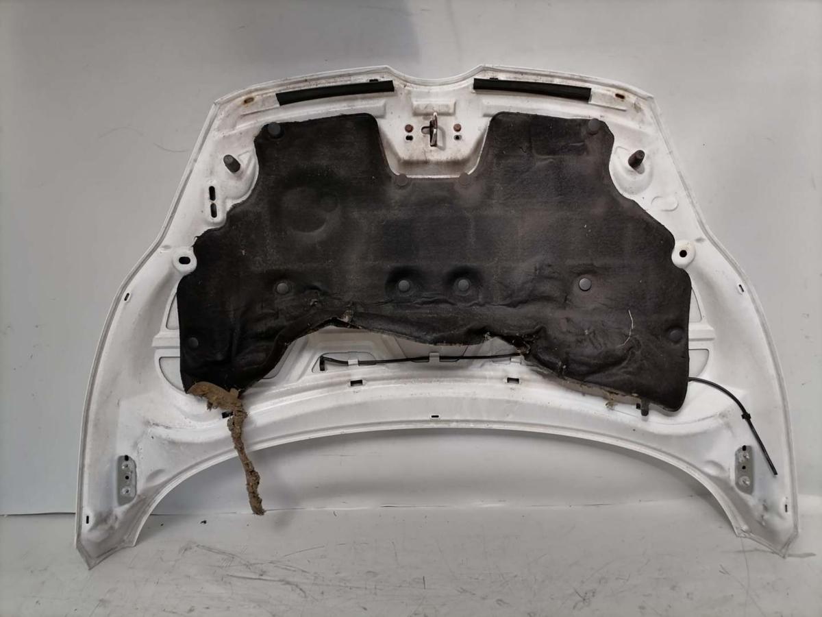 Ford Fiesta 2AJ original Motorhaube Frost Wei&szlig; Bj.2011